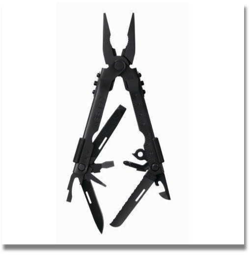 GERBER MULTI-PLIER 600
The Gerber Multi-Plier 600 is the fully functional toolbox that fits in the palm of your hand. This versatile tool features black oxide coated stainless steel hardware for durability and our patented one hand opening plier jaws - open with a flick of the wrist. In addition to the blunt nose jaws, the Gerber Multi- Plier 600 has ten locking tools. These include pliers, large, medium, and small screwdrivers, crosspoint screwdriver, lanyard ring, drop point knife blade, serrated sheep foot knife blade, can opener, bottle opener, and a file. All tool components lock open with the patented SAF-T PLUS locking system - the safest, strongest, most durable lock available. GERBER MULTI-PLIER 600
The Gerber Multi-Plier 600 is the fully functional toolbox that fits in the palm of your hand. This versatile tool features black oxide coated stainless steel hardware for durability and our patented one hand opening plier jaws - open with a flick of the wrist. In addition to the blunt nose jaws, the Gerber Multi- Plier 600 has ten locking tools. These include pliers, large, medium, and small screwdrivers, crosspoint screwdriver, lanyard ring, drop point knife blade, serrated sheep foot knife blade, can opener, bottle opener, and a file. All tool components lock open with the patented SAF-T PLUS locking system - the safest, strongest, most durable lock available.